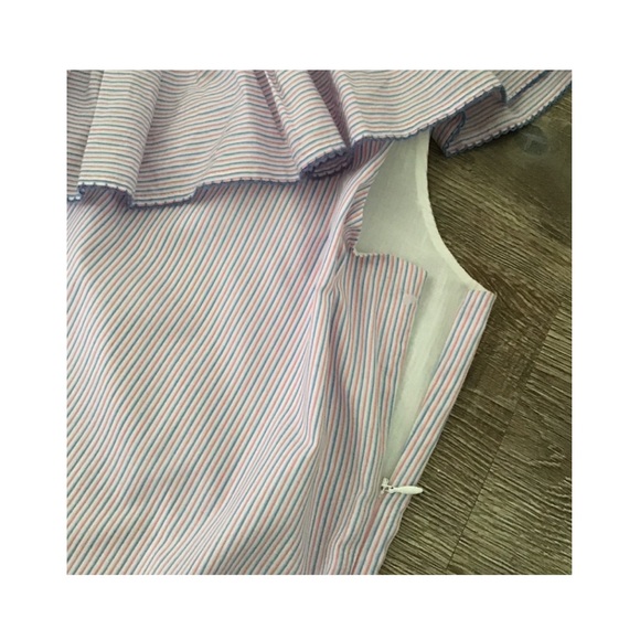 Parker Stripe One- Shoulder Dress - Picture 4 of 8